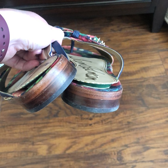 🌟HP!! Sam Edelman floral spike sandals - Picture 5 of 5